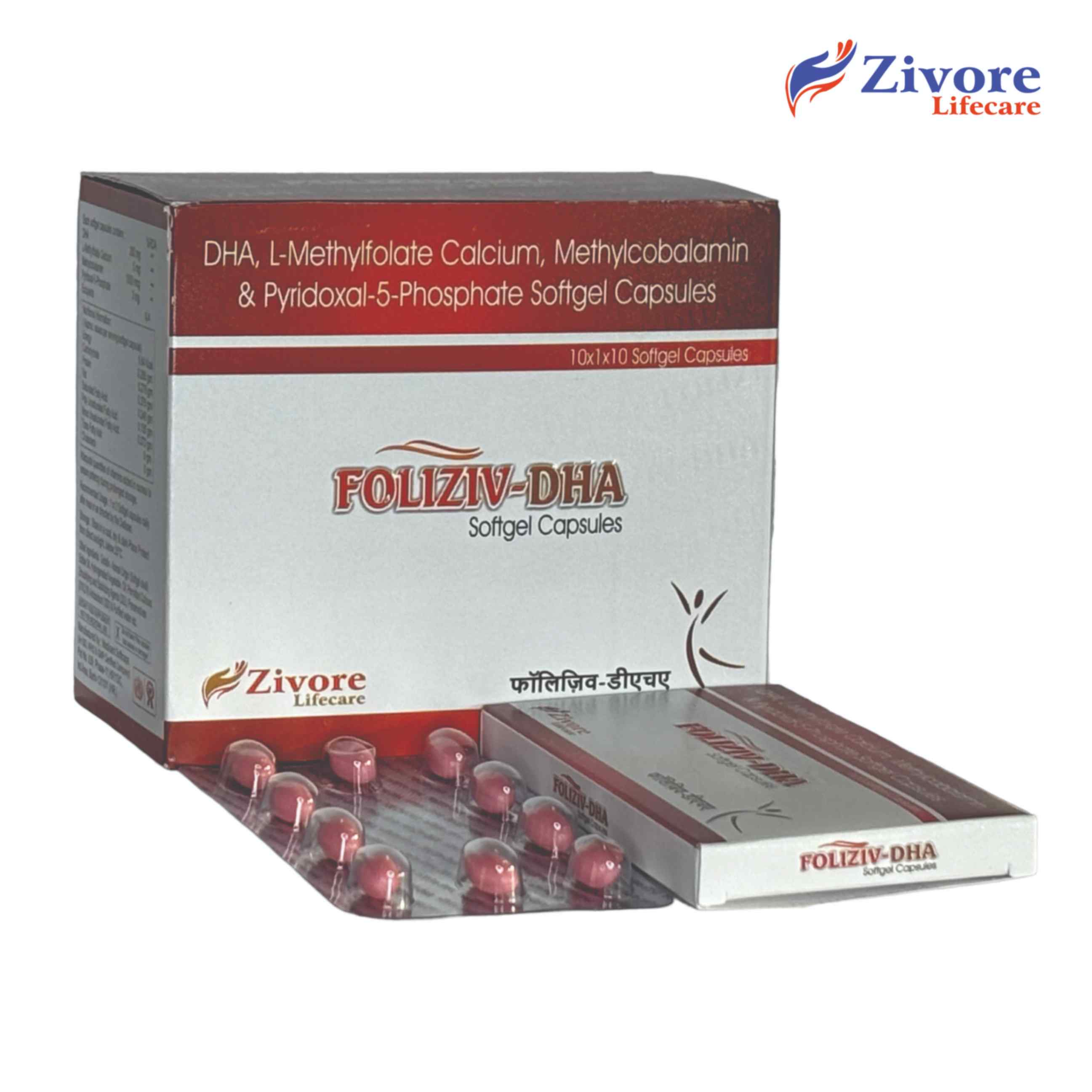 Foliziv-DHA Softgel Capsules